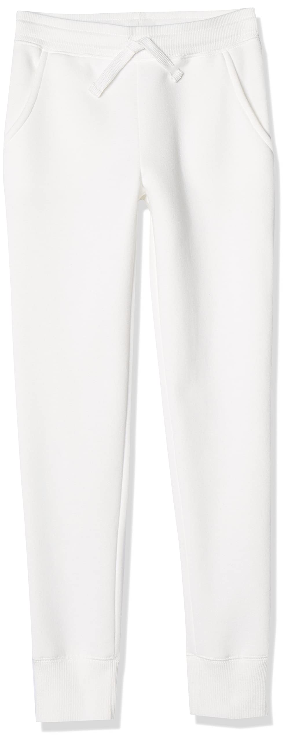 Amazon Essentials Girls and Toddlers' Jogger Sweatpants with Elastic Waist and Drawstring, Multipacks