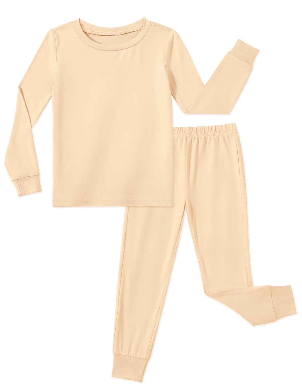 Arshiner Girls Pajamas Cute Snug Fit Long Sleeve Pjs Set Kids Sleepwear