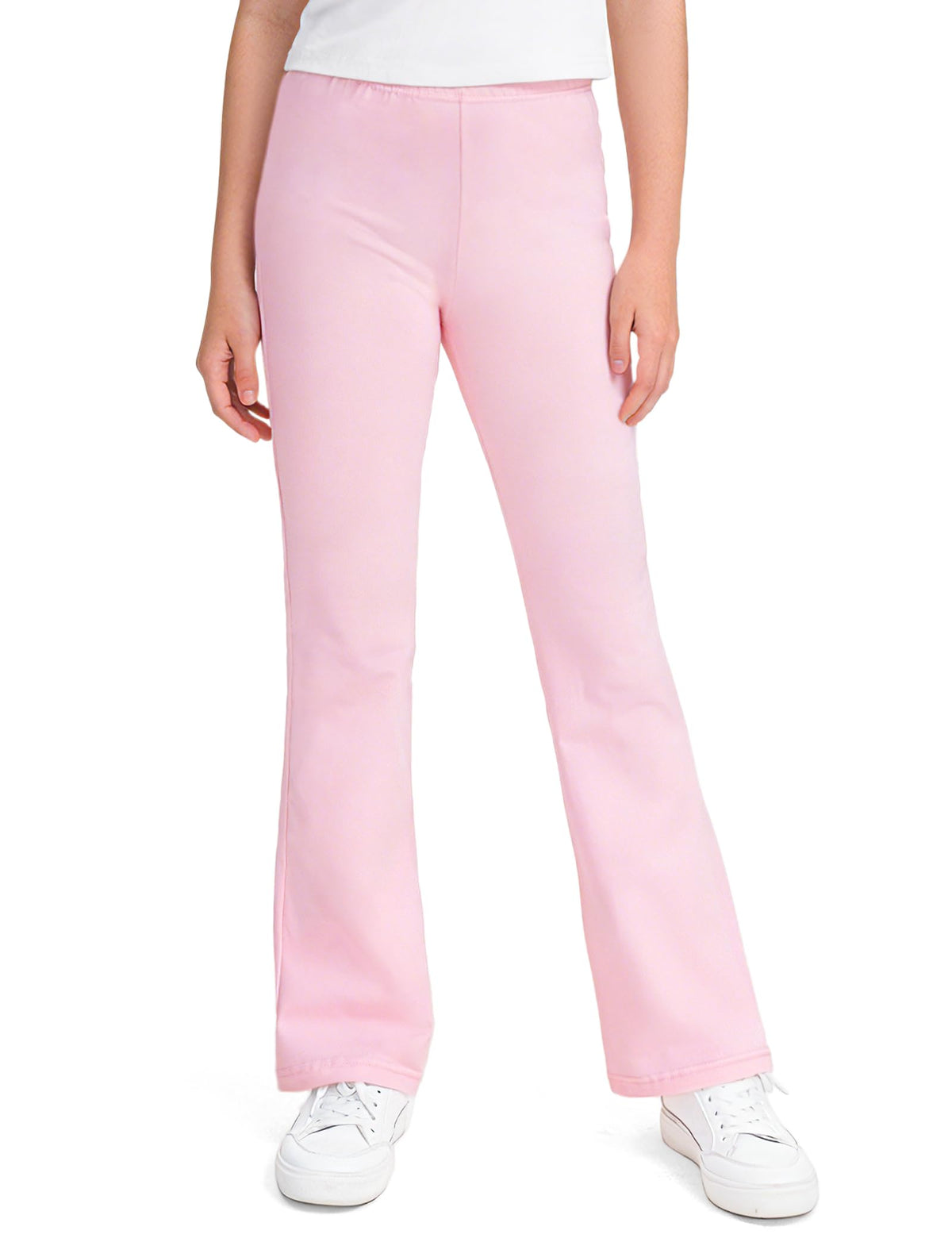 KEREDA Girls Flare Leggings School Uniform Pants for Kids Bell Bottoms