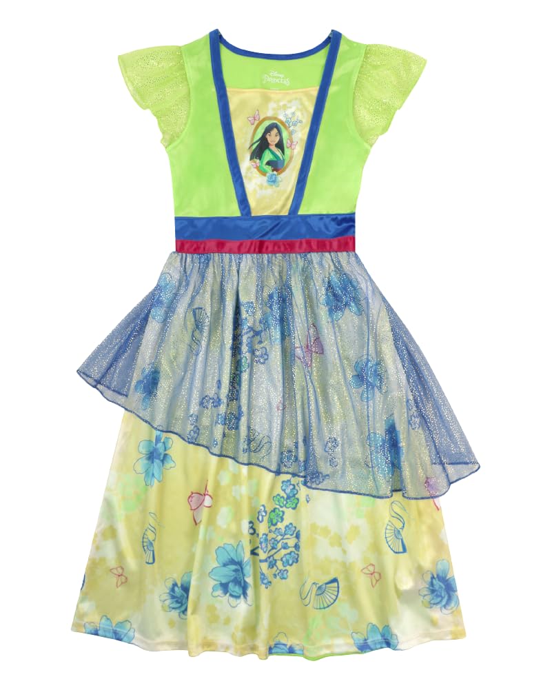 Disney Toddler/Little/Big Girls' Princess Fantasy Gown Nightgown