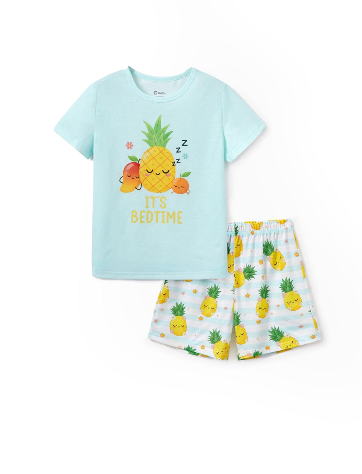 PATPAT Girls Pajamas Set Kids 2 Piece Sleepwear Comfortable PJs 5-12 Years