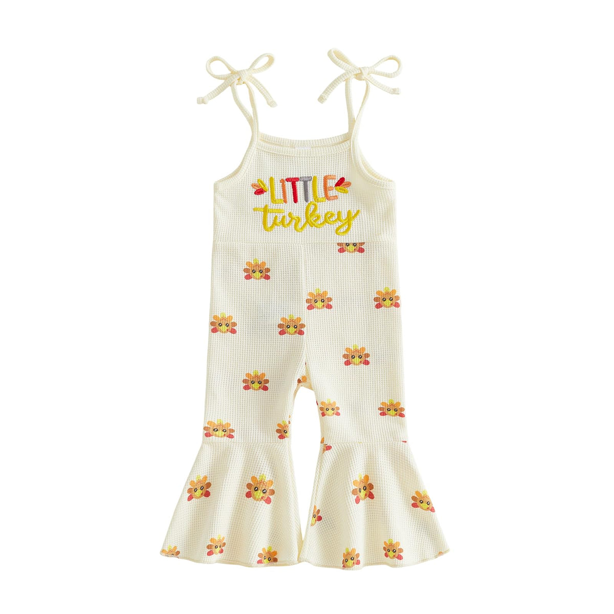 Toddler Baby Girl Bell Bottoms Romper Floral/Butterfly Overalls Suspender Flare Pants One Piece Strap Jumpsuit