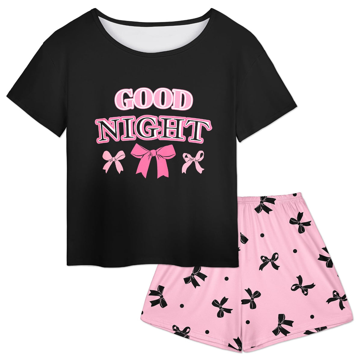Play Tailor Girls Pajamas for Kids Summer Pjs Set Sleepwear for Teens 4-15Y