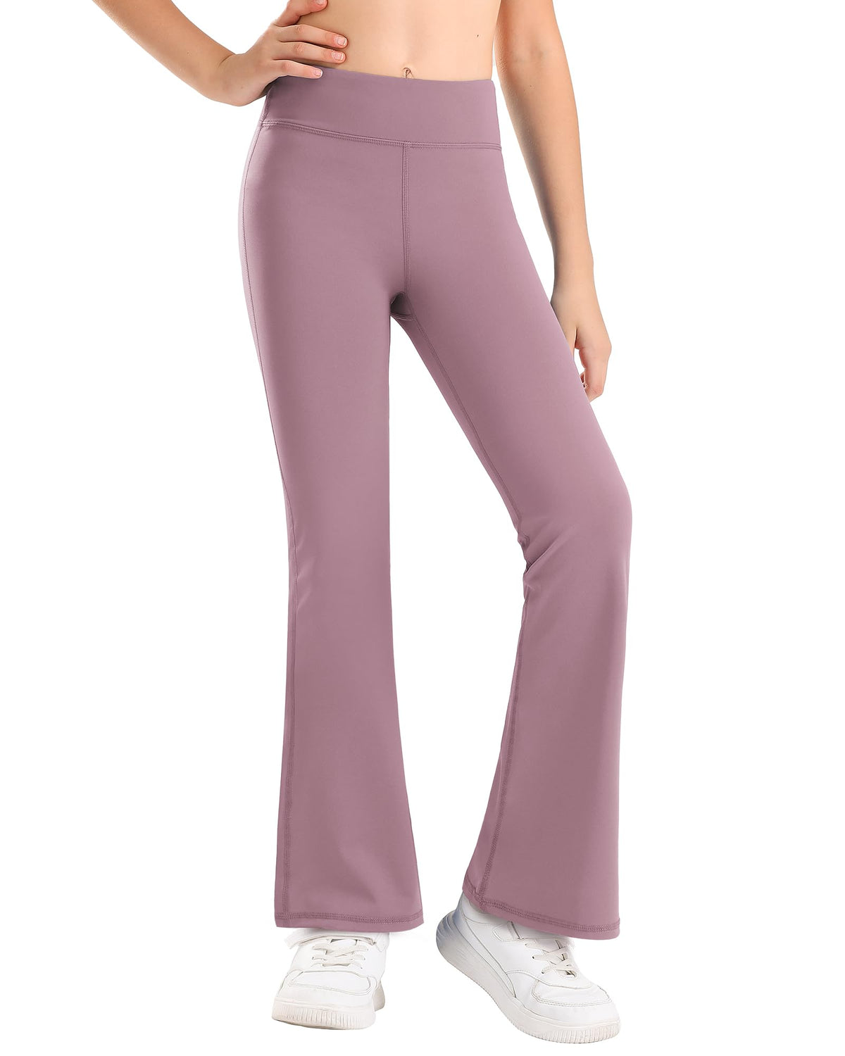 Stelle Girls Flare Leggings High Waisted for Dance Yoga School Daily Wear