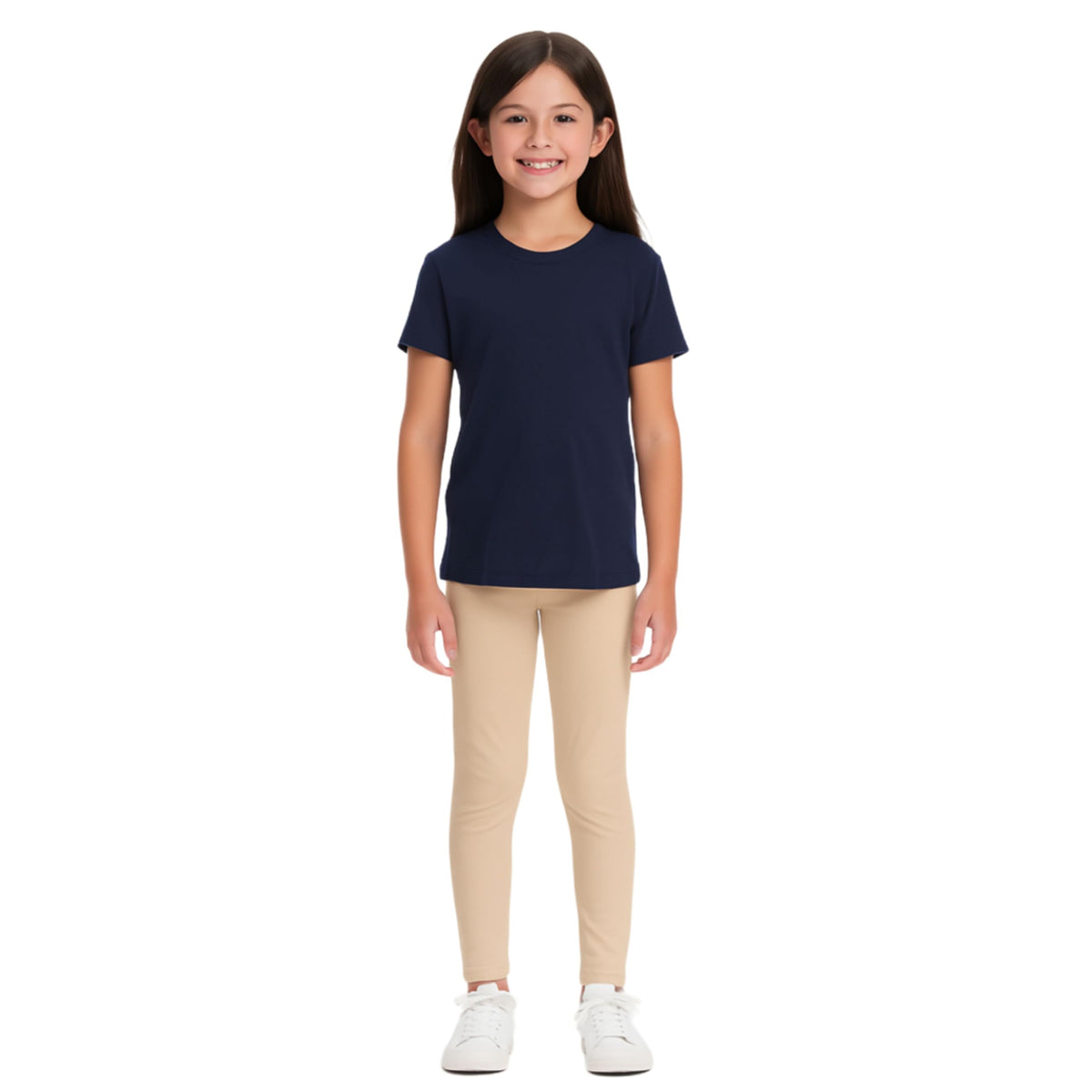 French Toast Girls' Solid Leggings