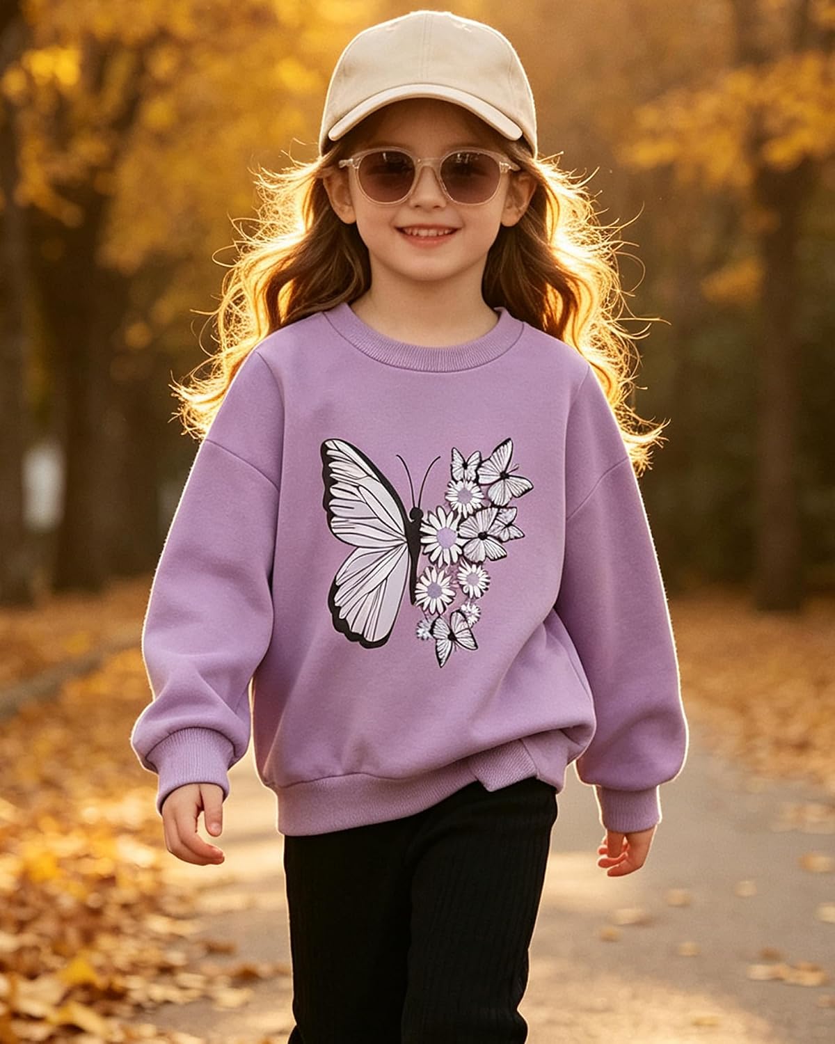 Toddler Girl Clothes Little Kids Fall Outfits Winter Sweatshirt Pants Set