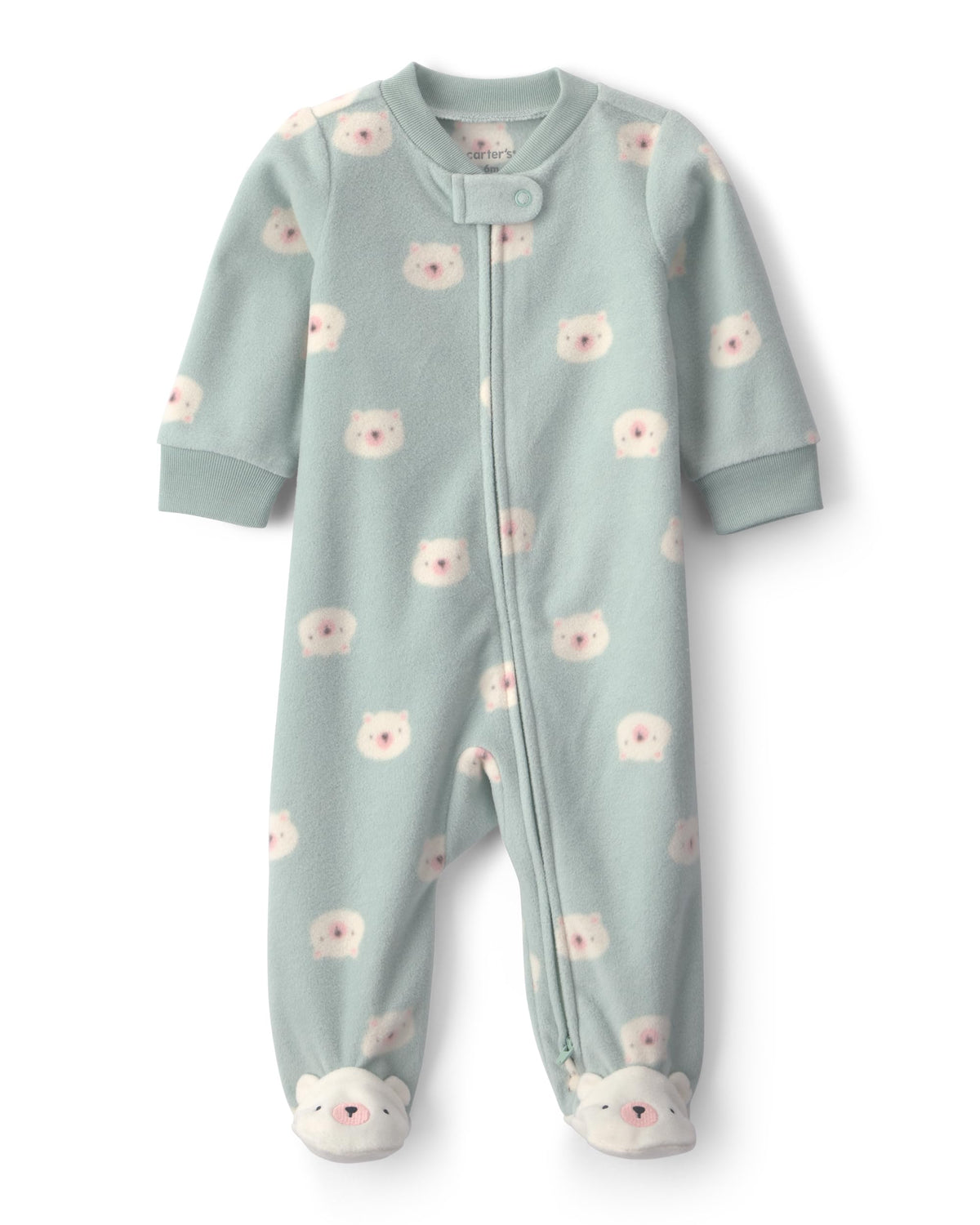 Carter's Baby Girls' Fleece Sleep and Play