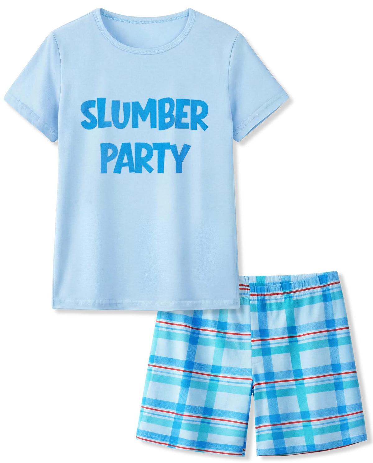 HONGTEYA Cotton Girls Clothes Kids Short Sleeve for 4-15T Years