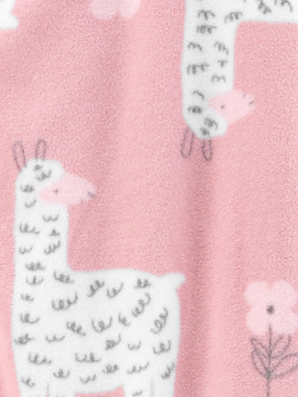 Simple Joys by Carter's Girls' 2-Pack Loose-fit Fleece Footed Pajamas