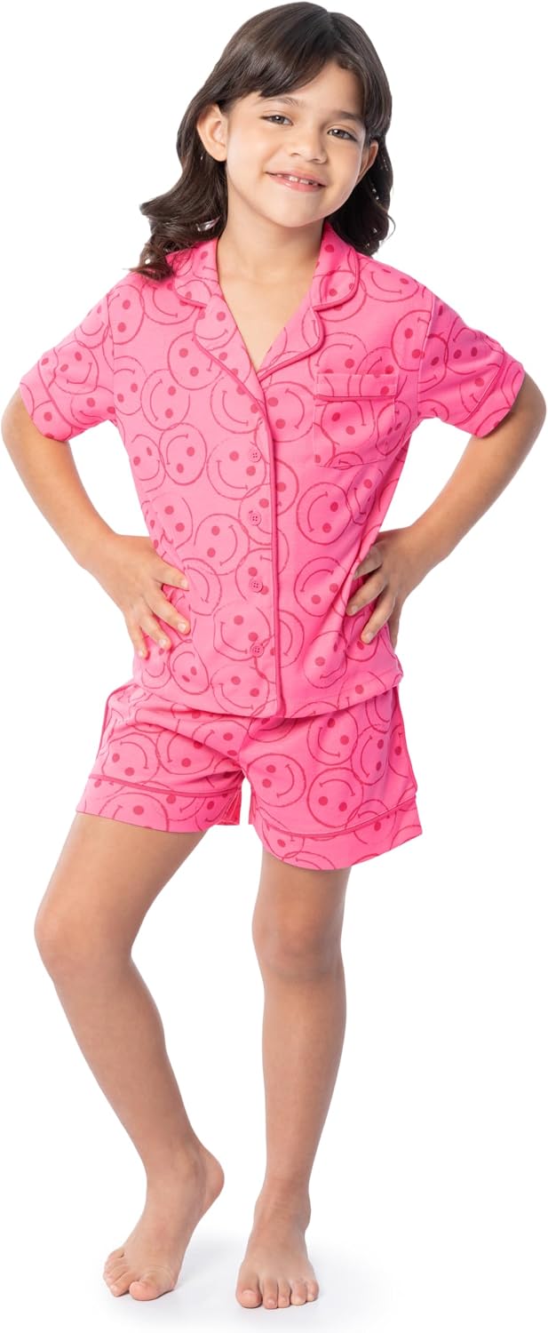 Fruit of the Loom Energize Girl's Loose Fit Pajama Set