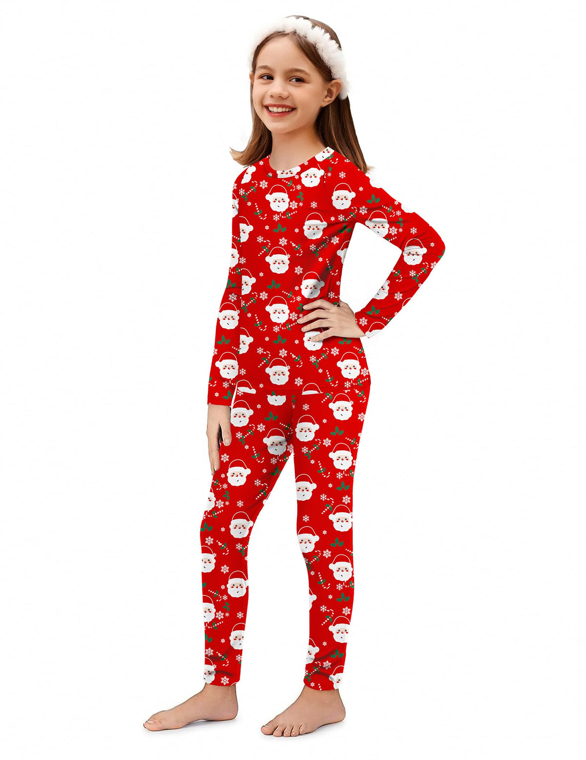 Arshiner Thermal Underwear for Kids Long Johns Girls Base Layer Top Bottom