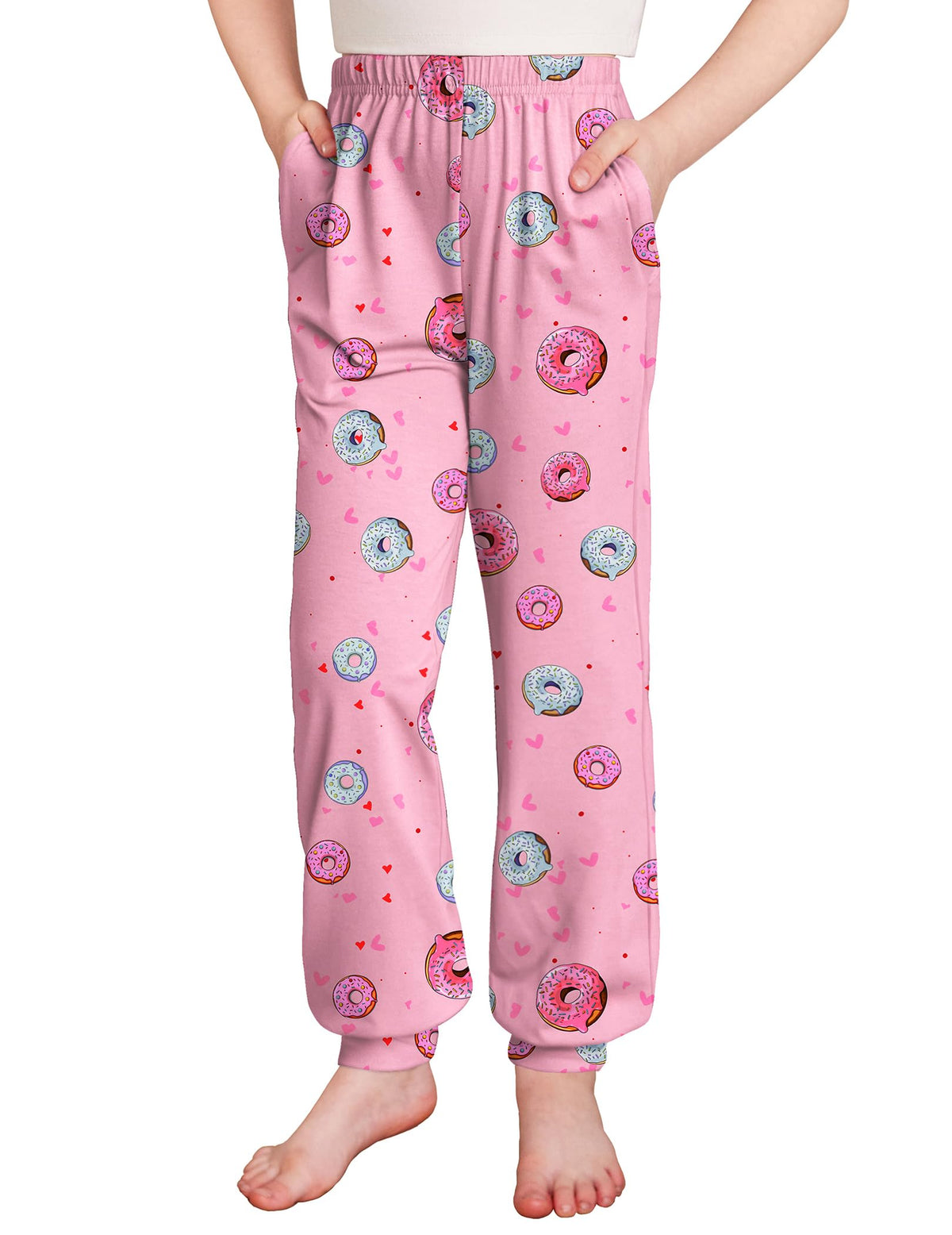 Arshiner Girls Pajama Pants Kids Plaid Pj Pants Comfy Lounge Bottoms