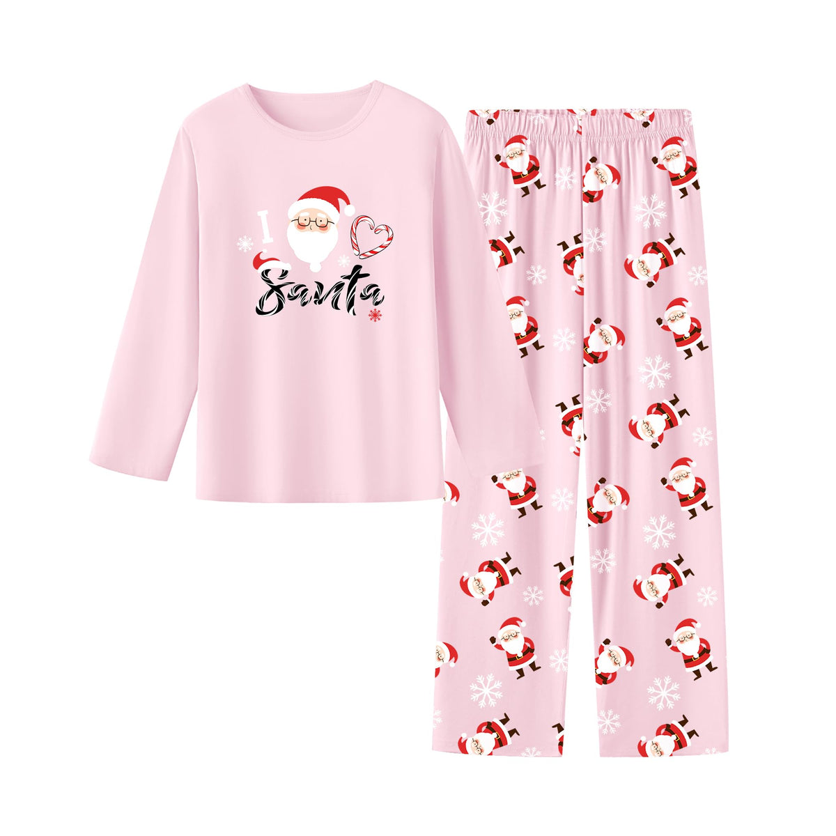 Umeyda 2-Piece Pajama Set for Girls, 100% Cotton Cartoon Pattern Sleepwear Pjs Set Size 5-14