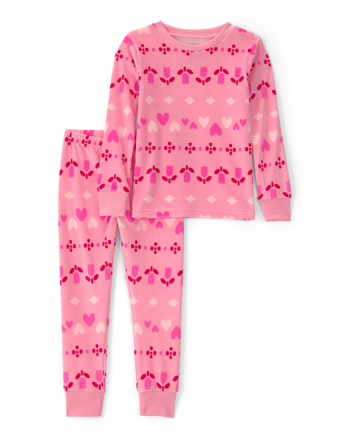 Carter's Girls' 2-piece Fleece Pjs