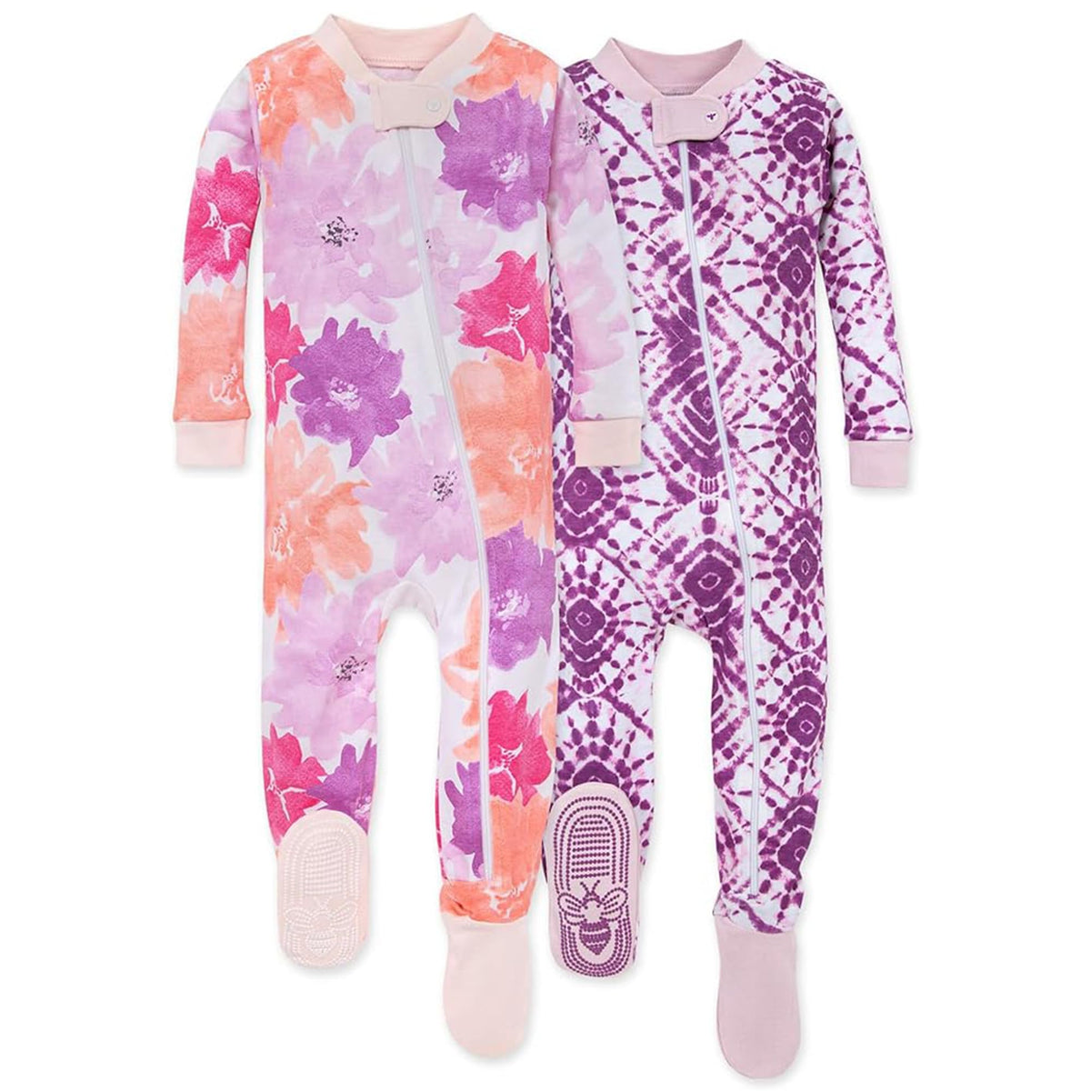 Burt's Bees Baby Baby Girl's Pajamas Sleep and Play