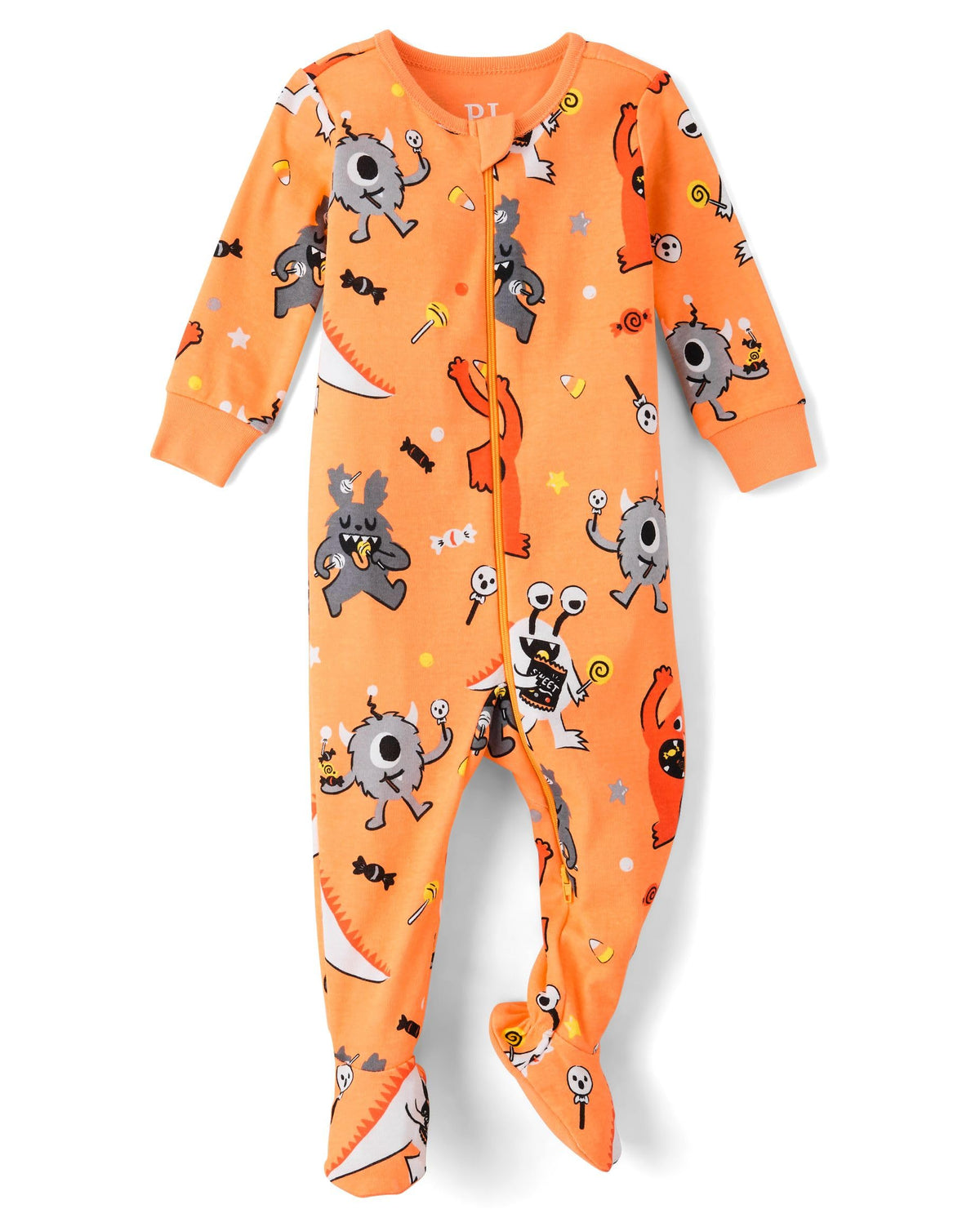 The Children's Place Baby and Kids' Sibling Matching Halloween and Holiday Pajama Sets, Cotton