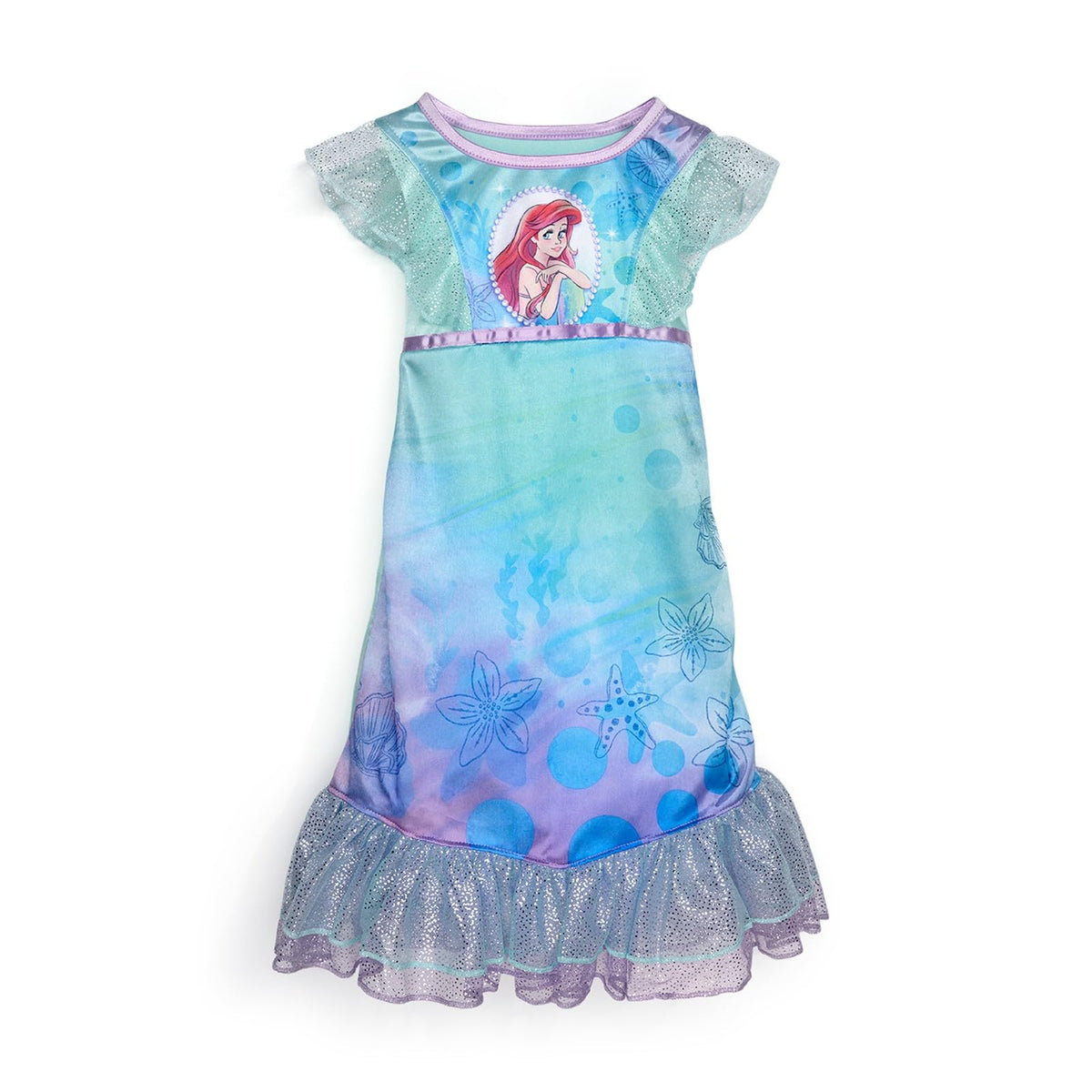 Disney Toddler/Little/Big Girls' Princess Fantasy Gown Nightgown