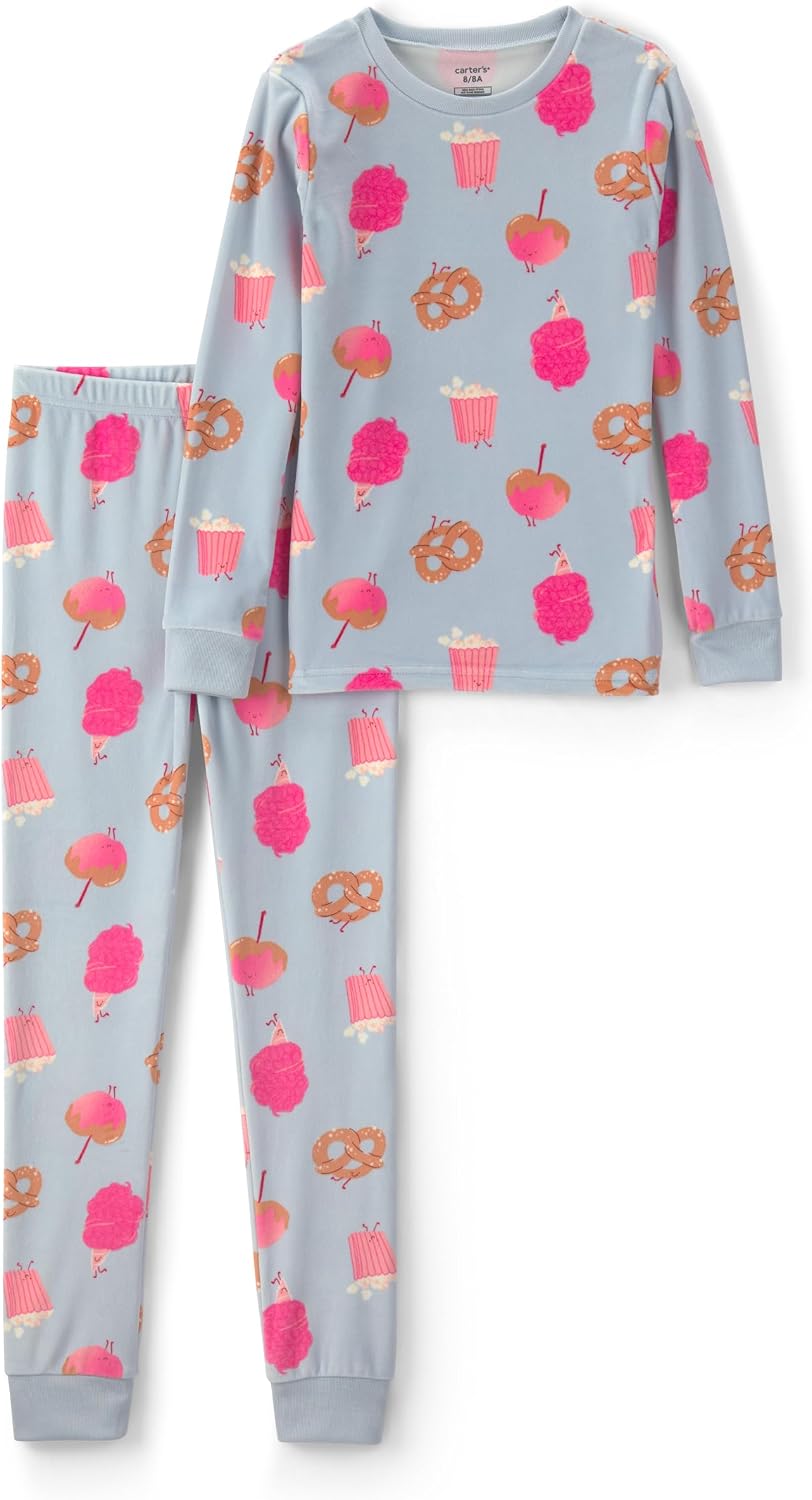Carter's Girls' 2-piece Fleece Pjs