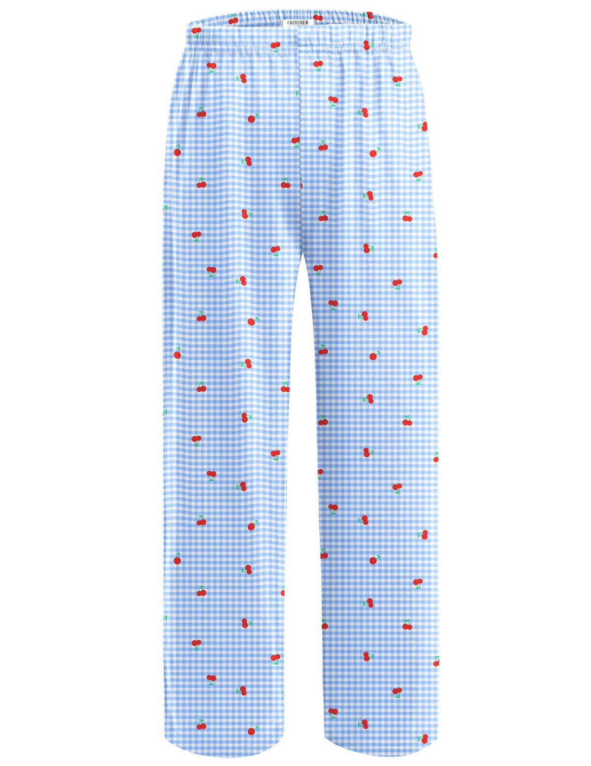 Ekouaer Girls Soft Pajamas Pants Cute Print Pattern PJ Bottoms Lounge Pants