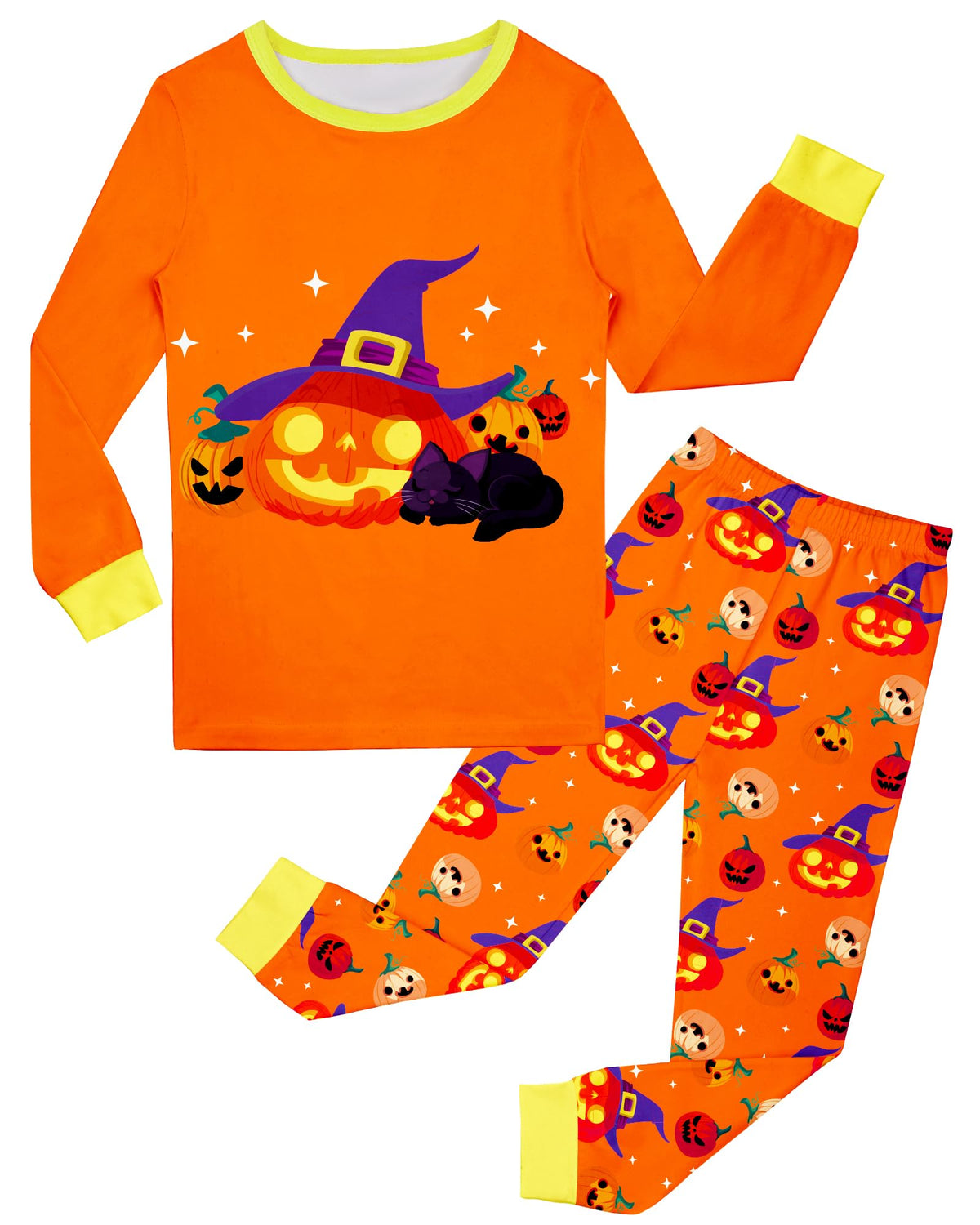 Girls Pajamas Toddler Kids Long Sleeve 2 Piece Pjs Set Unicorn Jammies Sleepwear 3T-10Y
