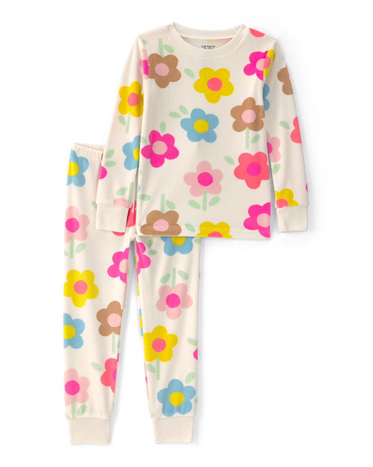 Carter's Girls' 2-piece Fleece Pjs