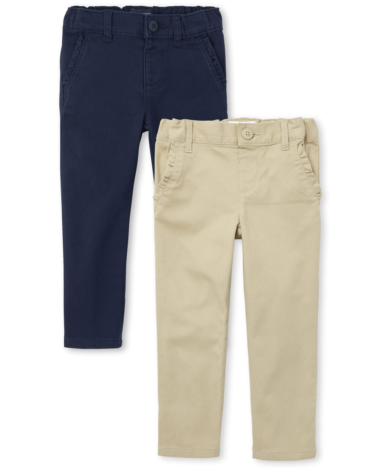 The Children's Place Baby Girls' and Toddler Skinny Chino Pants