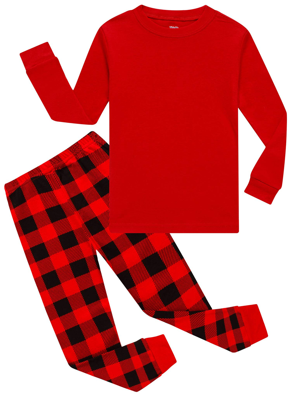 KikizYe Girls Pajamas Set Kids Long Sleeve PJs Cotton Jammies