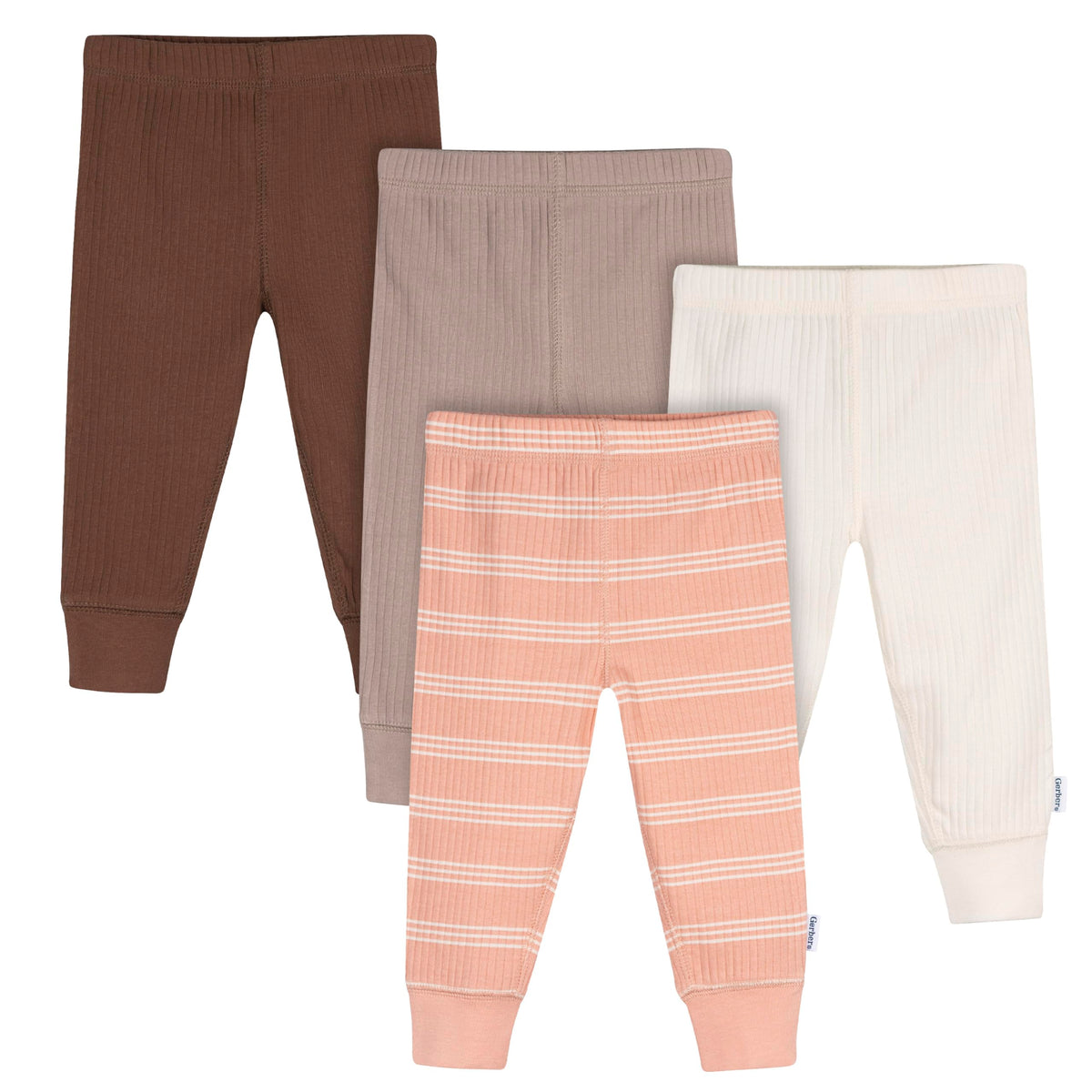 Gerber Baby Girls Multi-Pack Active Pants Set