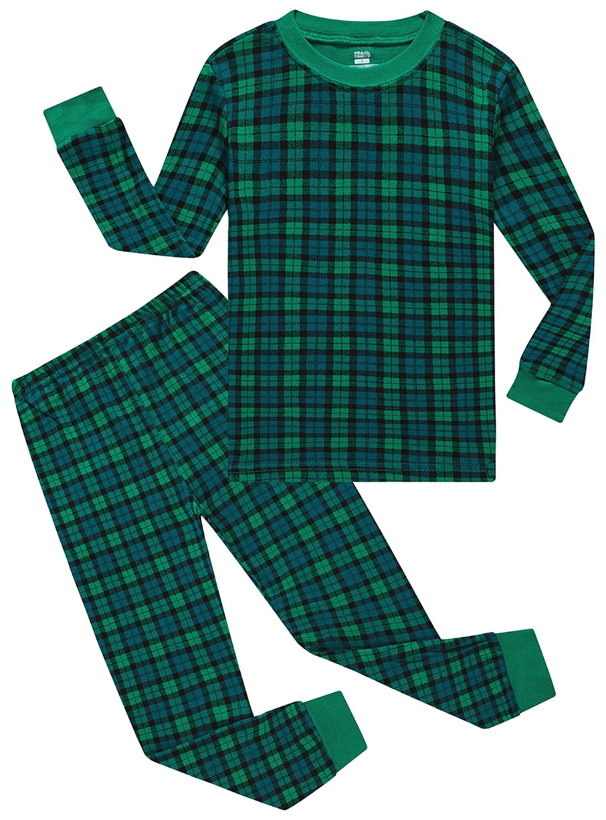 KikizYe Girls Pajamas Set Kids Long Sleeve PJs Cotton Jammies