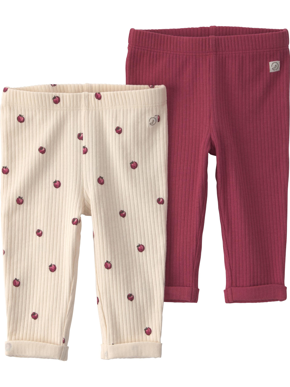 Little Planet by Carter's Unisex Baby 2-Pack Ribbed Pants Made with Organic CottonPants