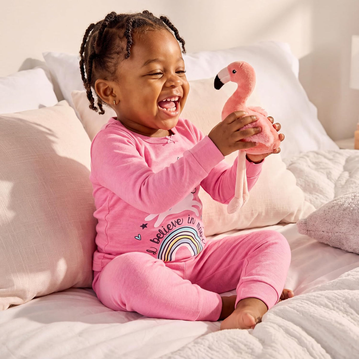 Gerber Baby Girls 4-Piece Pajama Set