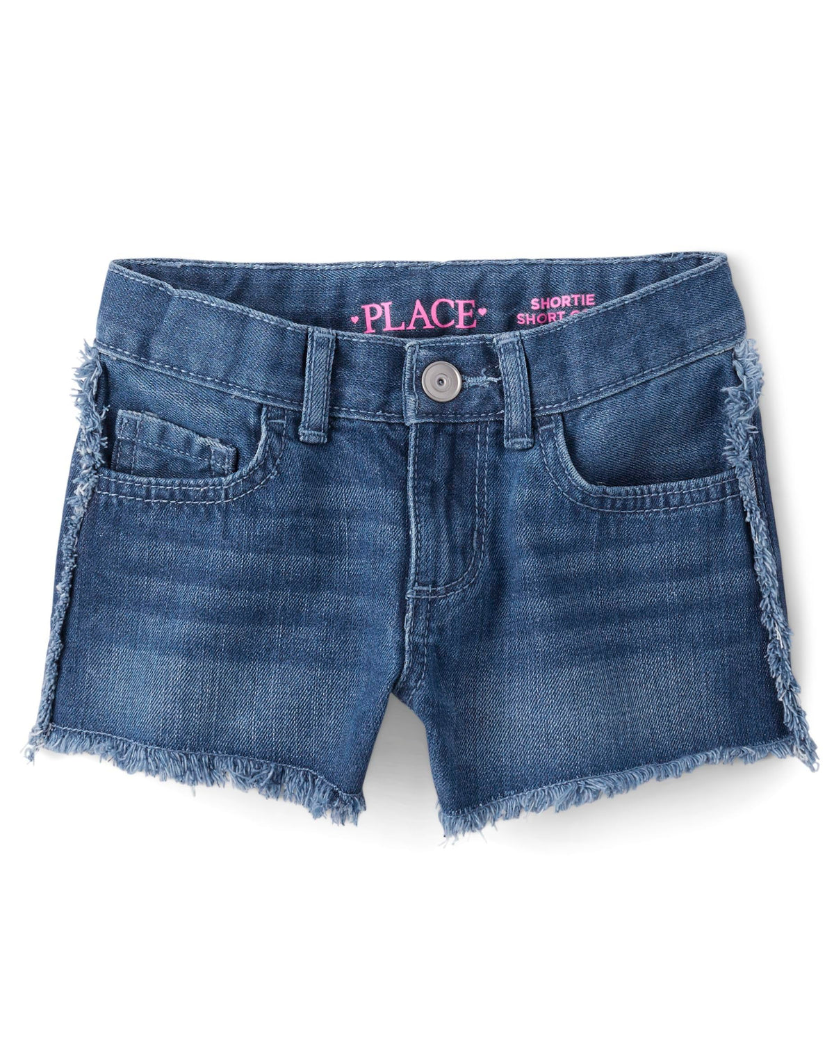 The Children's Place Girls Denim Shortie Shorts