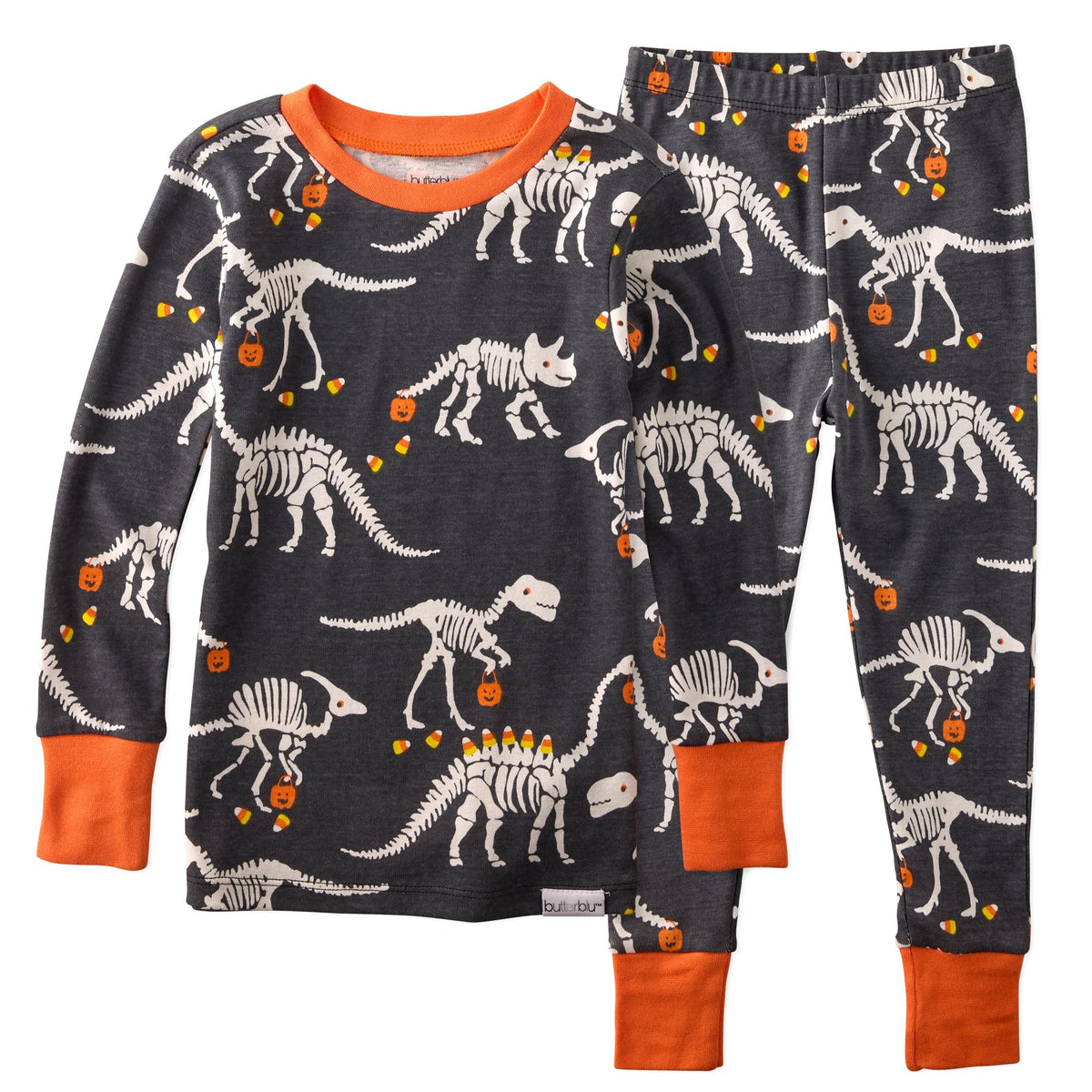 Butterblu Zen Snug-fit 2-Piece Pajamas 100% Organic Cotton Long Sleeve
