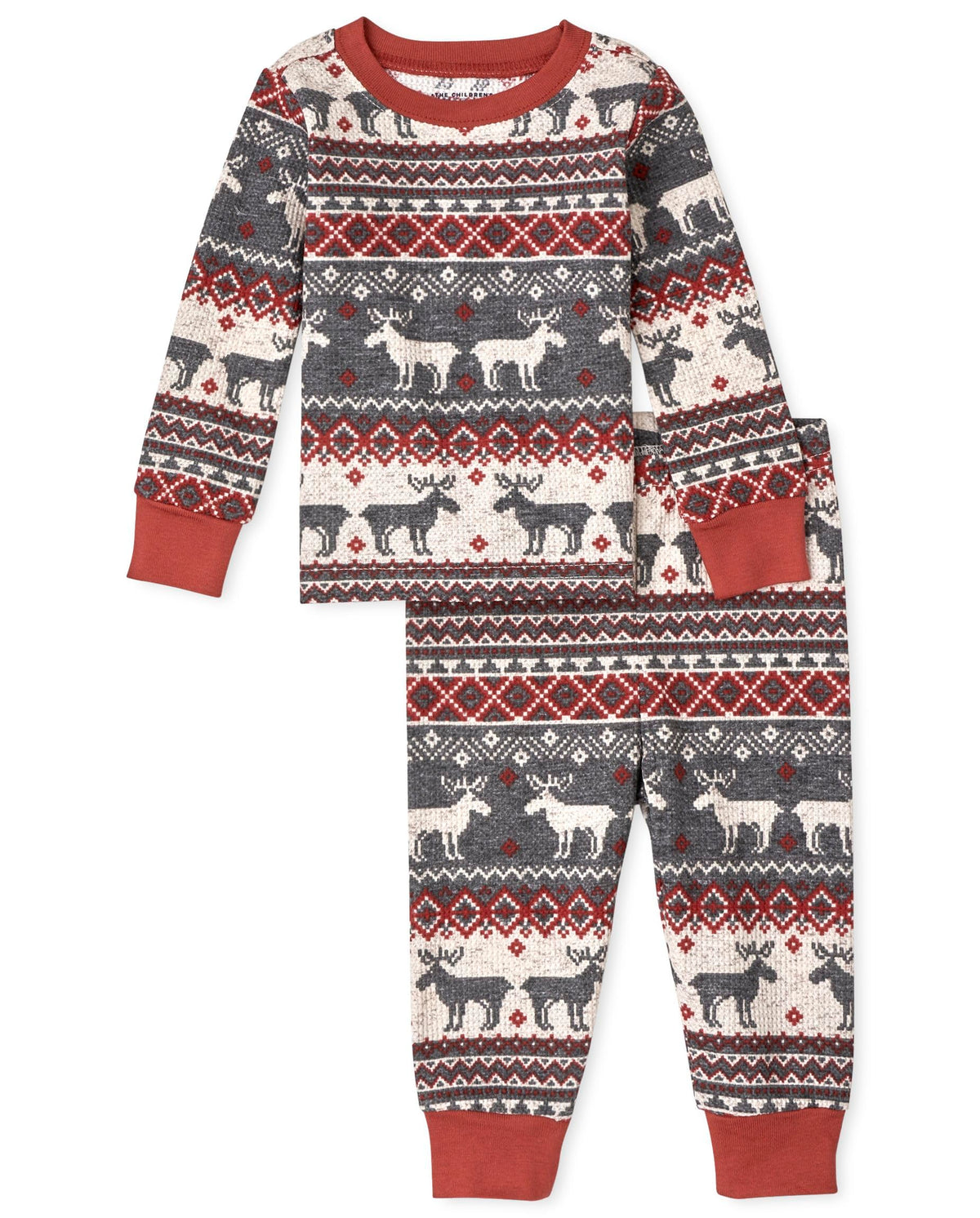 The Children's Place Baby Family Matching, Holiday Pajama Sets, Thermal