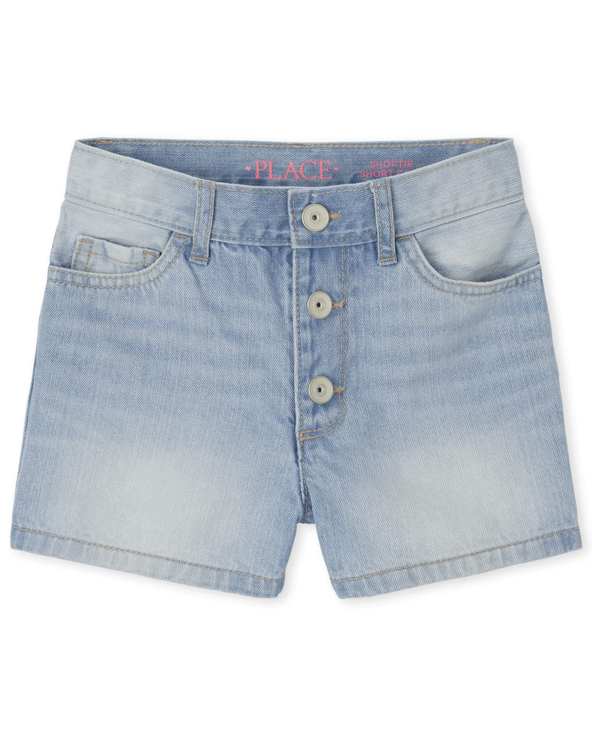 The Children's Place Girls Denim Shortie Shorts
