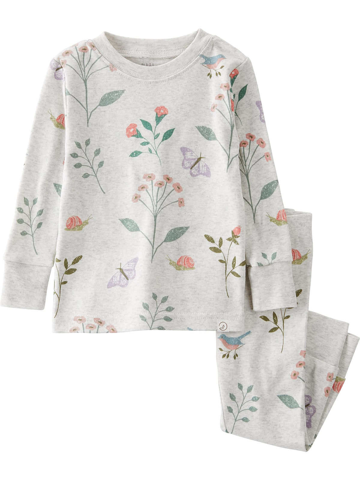 little planet by carter's Baby Girls' 2-piece Pajamas Made With Organic Cotton