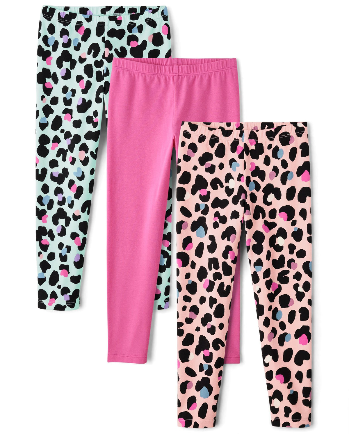 The Children's Place Girls Printed Leggings 2-Pack