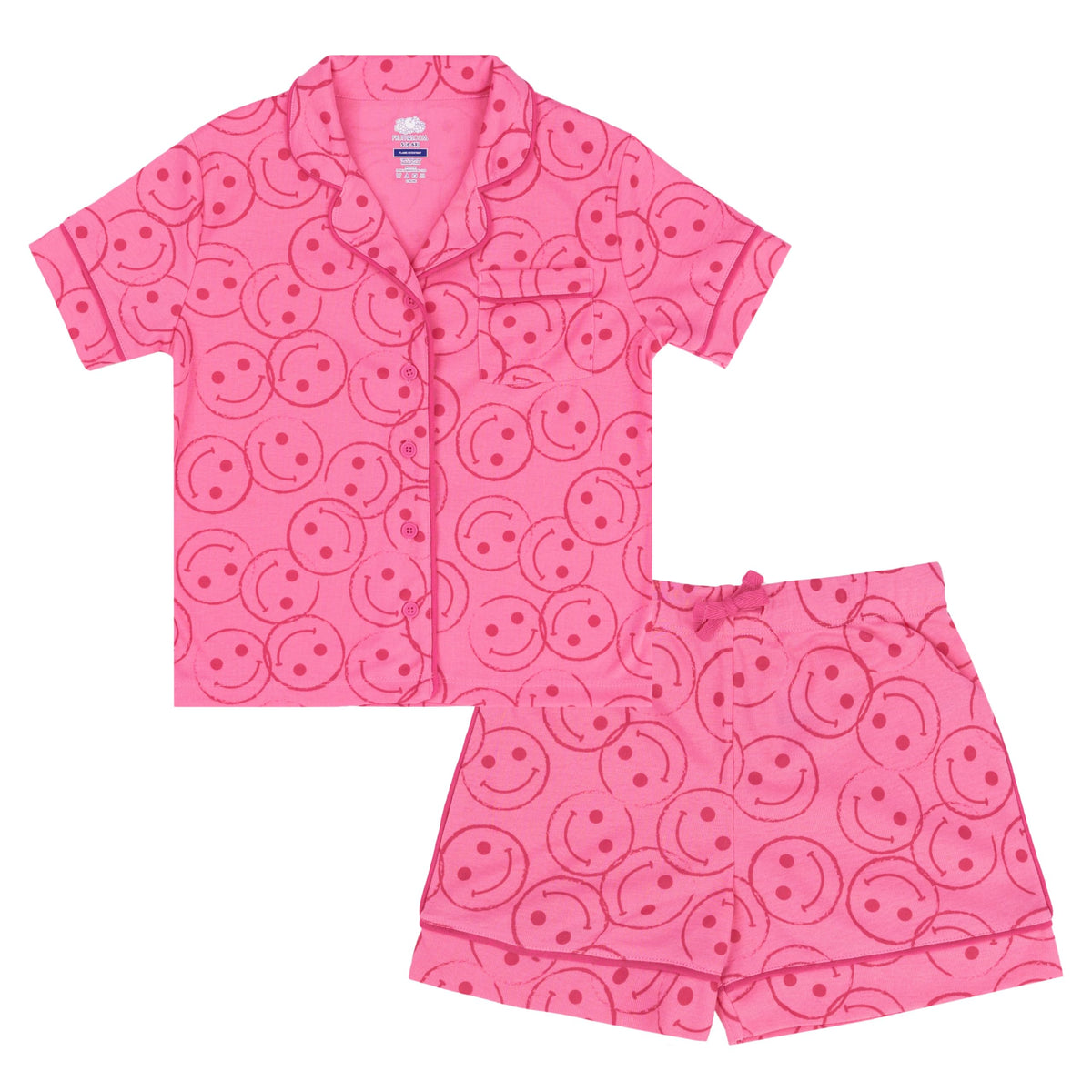 Fruit of the Loom Energize Girl's Loose Fit Pajama Set