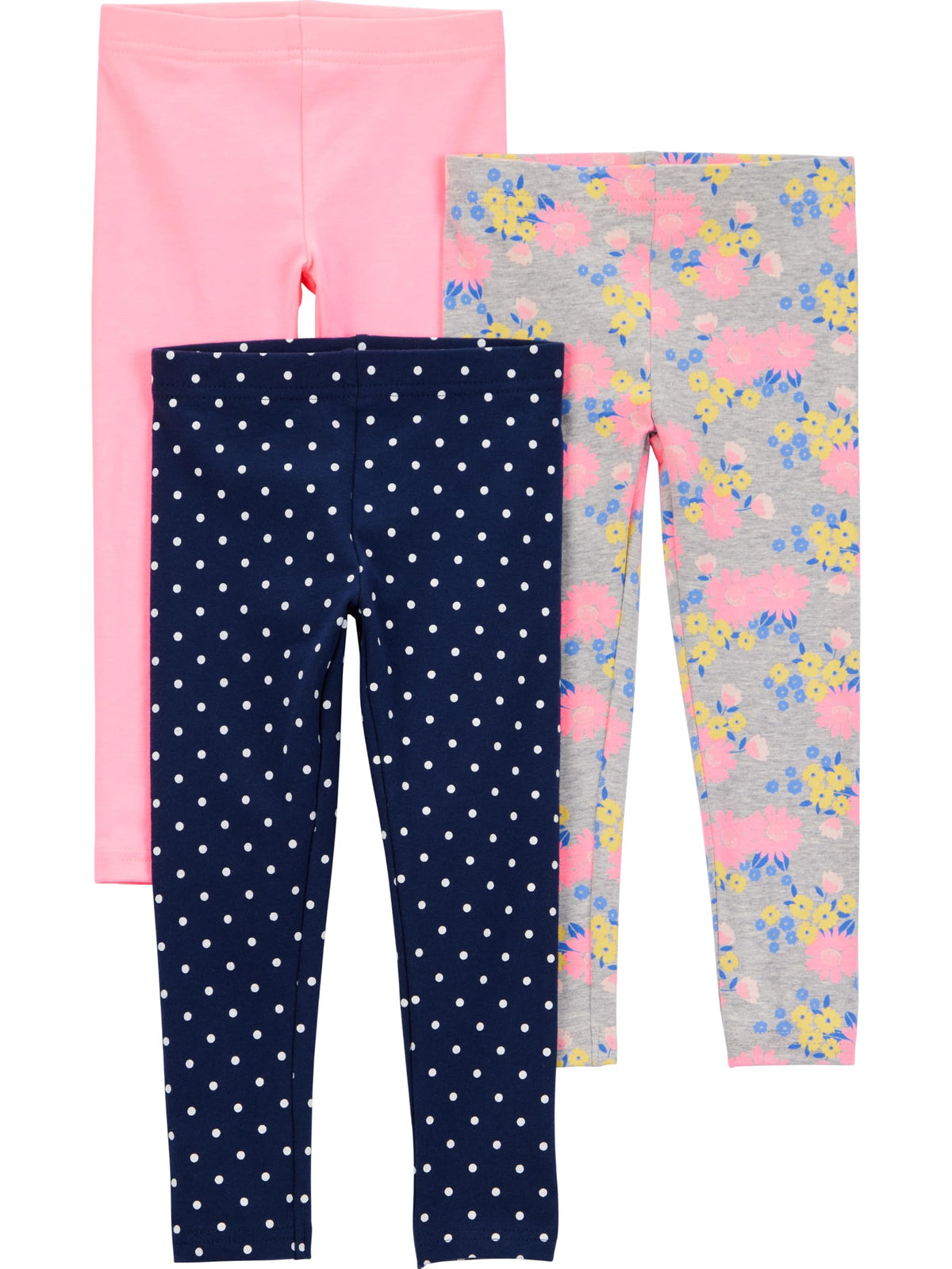 Simple Joys by Carter's Girls 3 pack Leggings