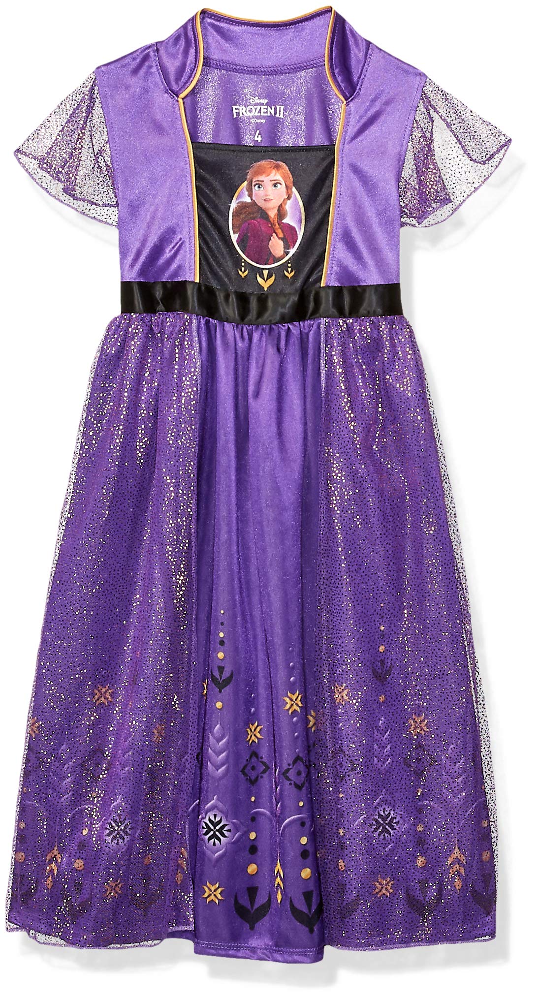 Disney Toddler/Little/Big Girls' Princess Fantasy Gown Nightgown