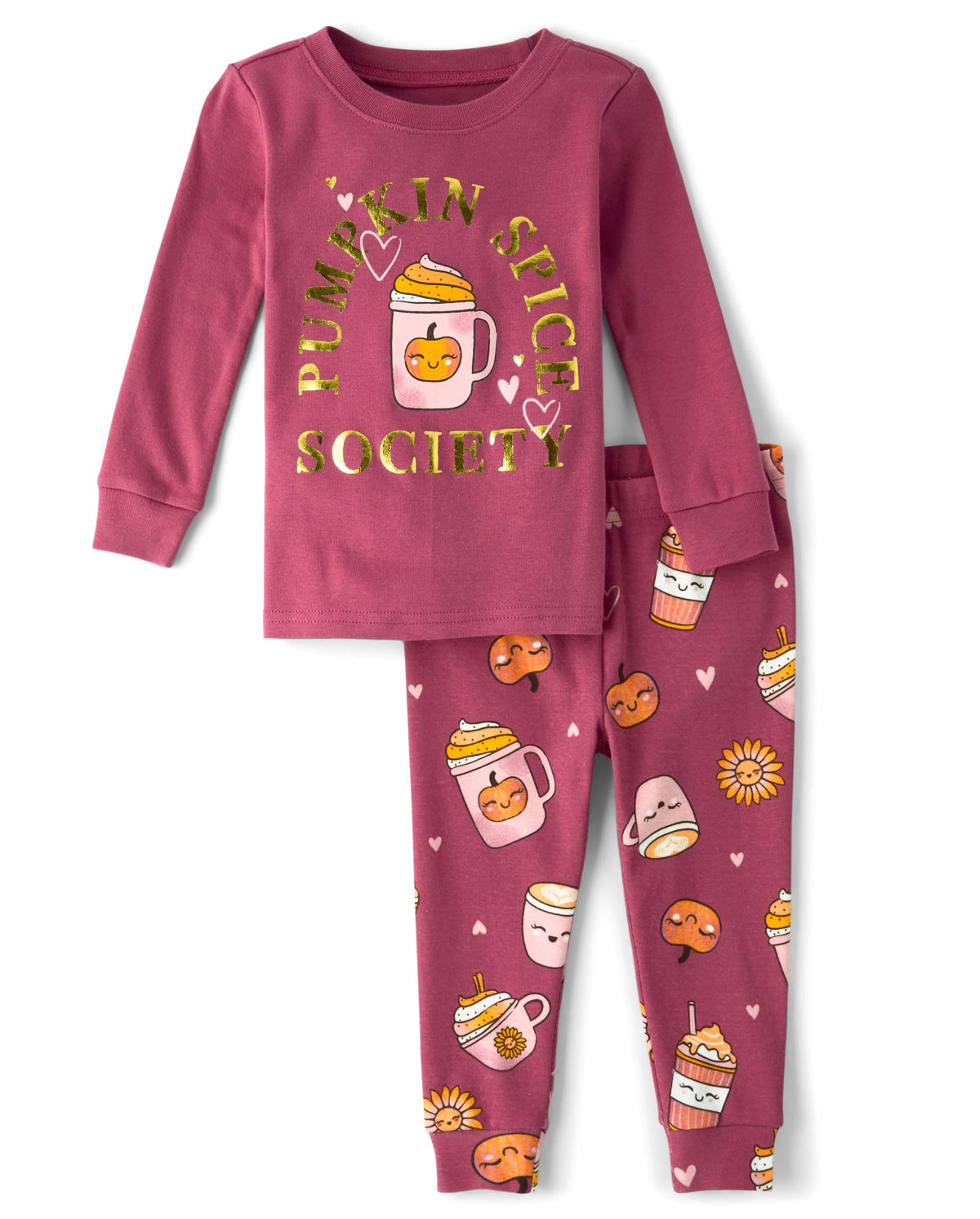 The Children's Place Baby and Kids' Sibling Matching Halloween and Holiday Pajama Sets, Cotton