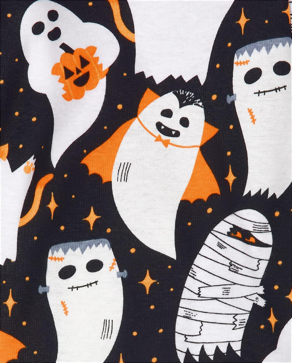 The Children's Place Baby and Kids' Sibling Matching Halloween and Holiday Pajama Sets, Cotton