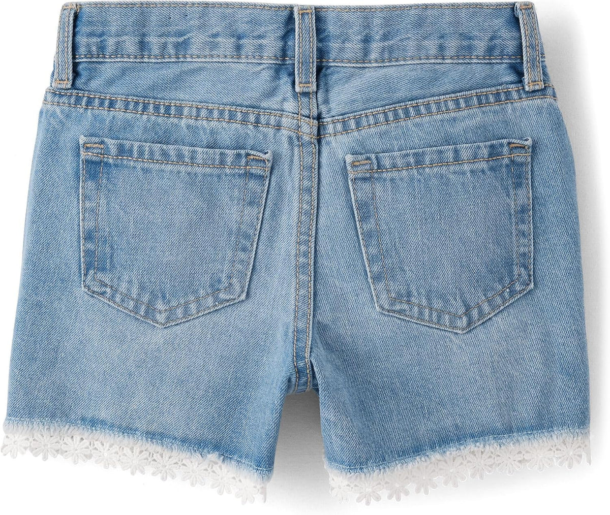 The Children's Place Girls Denim Shortie Shorts