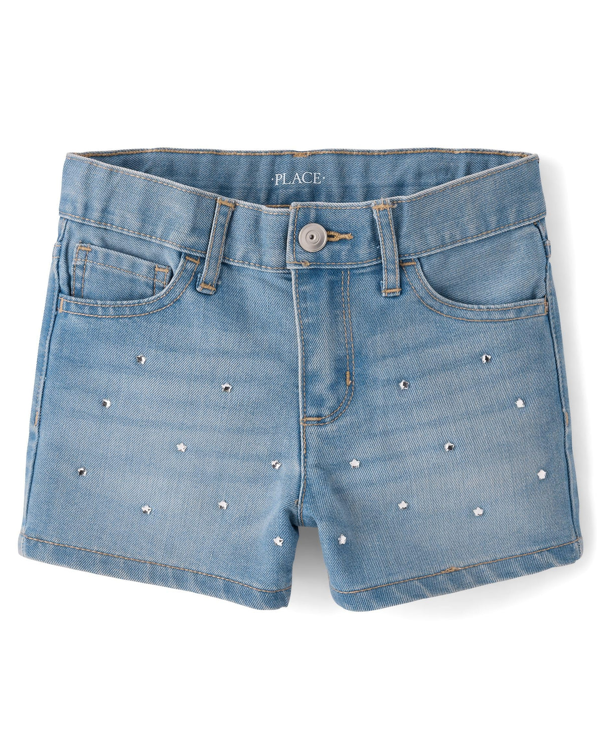 The Children's Place Girls Denim Shortie Shorts