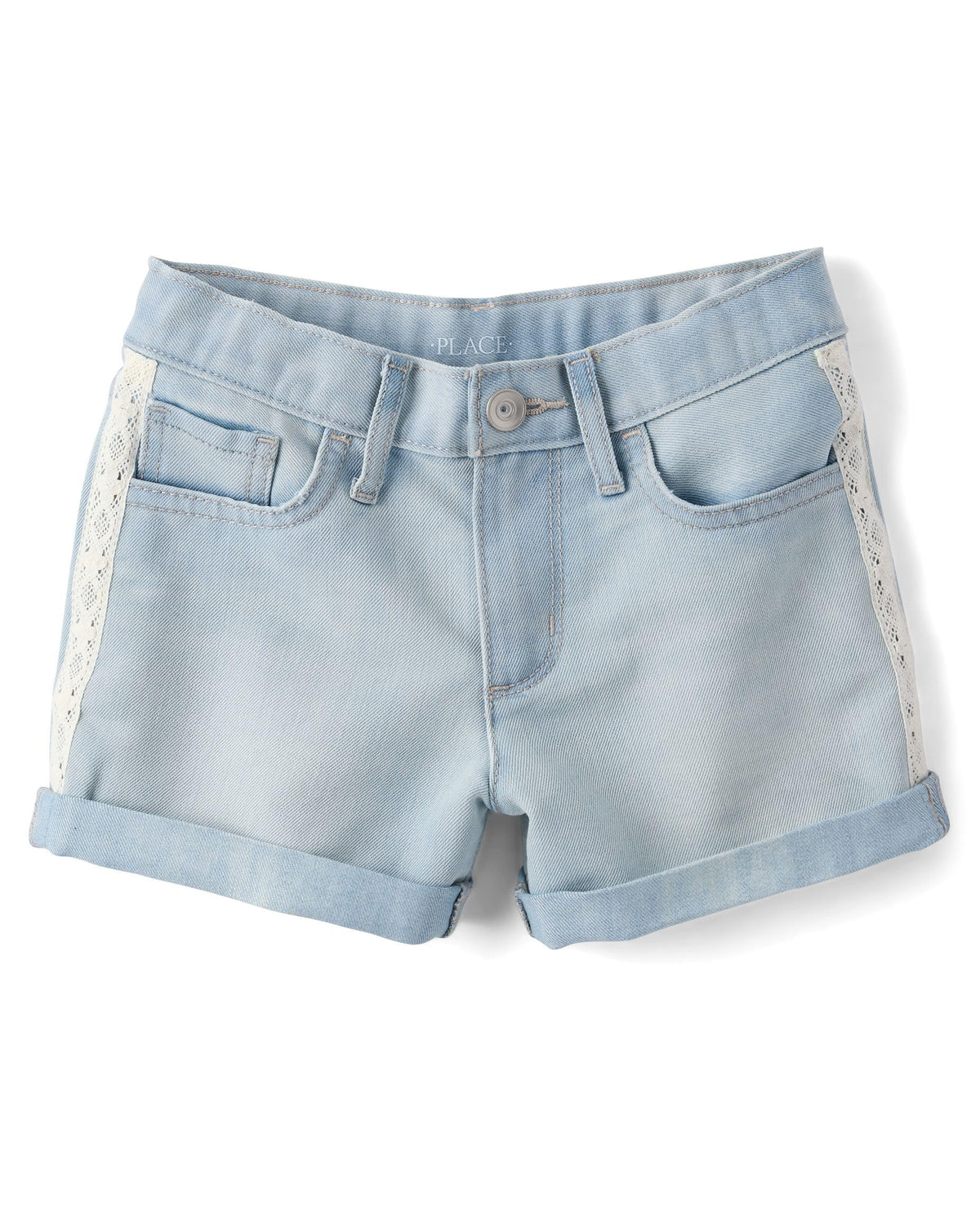 The Children's Place Girls Denim Shortie Shorts