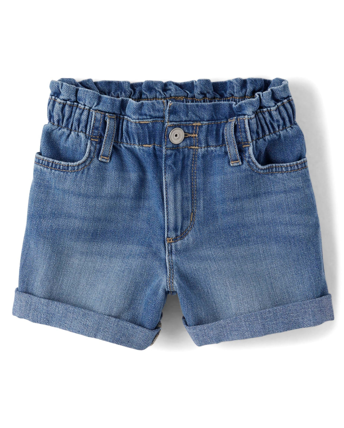 The Children's Place Girls Denim Shortie Shorts