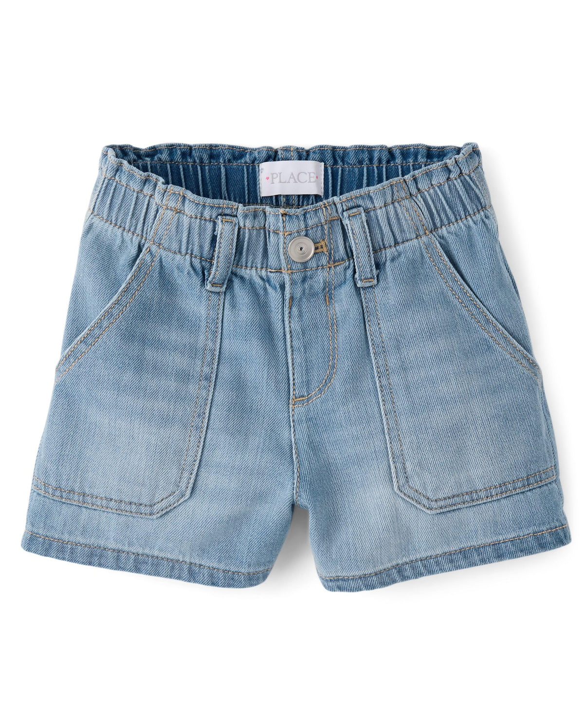 The Children's Place Girls Denim Shortie Shorts