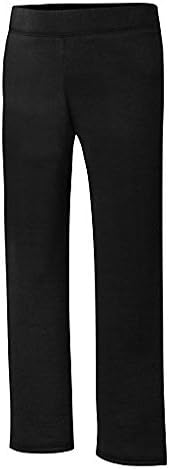 Hanes Girls' Sweatpants - EcoSmart Open-Bottom Fleece Pants