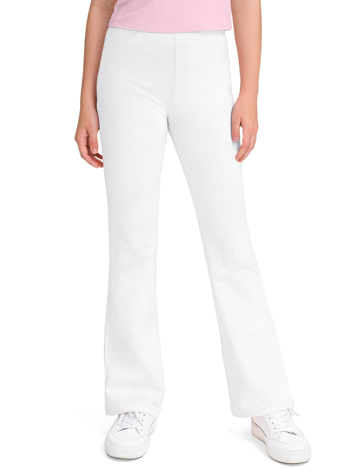 KEREDA Girls Flare Leggings School Uniform Pants for Kids Bell Bottoms