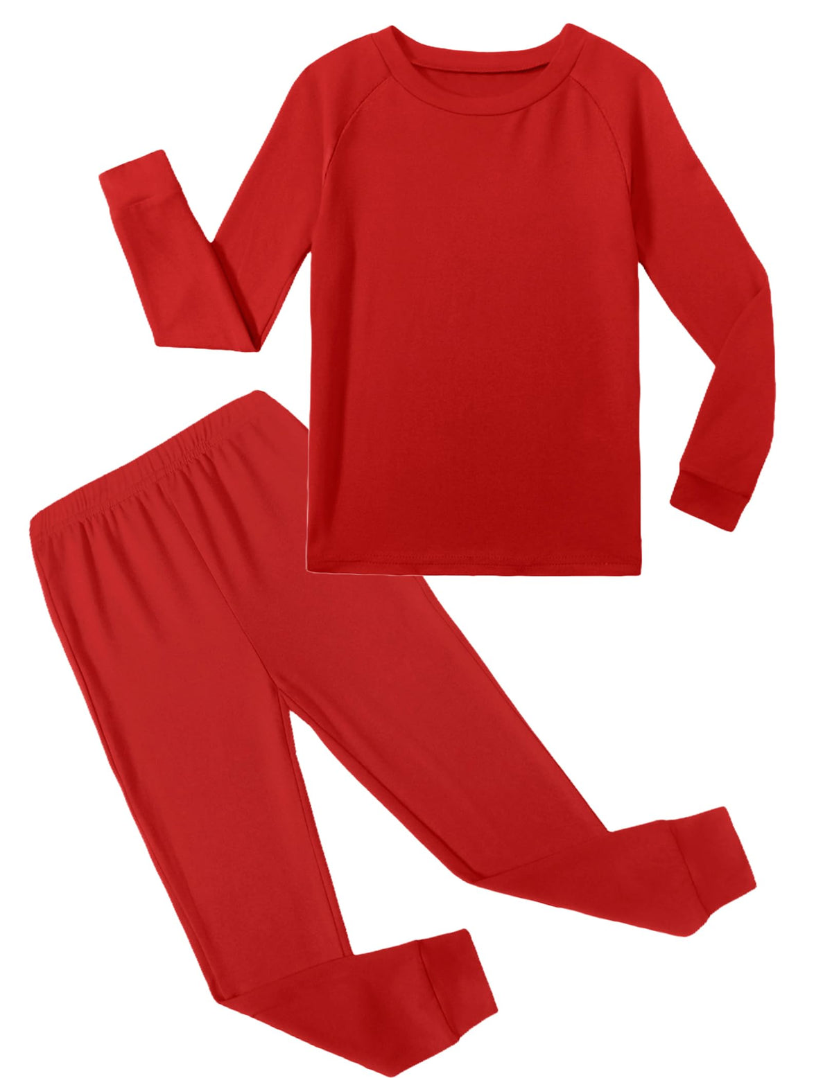 Arshiner Girls Pajamas Long Sleeve Snug Fit Pjs Set Kids Cute Sleepwear